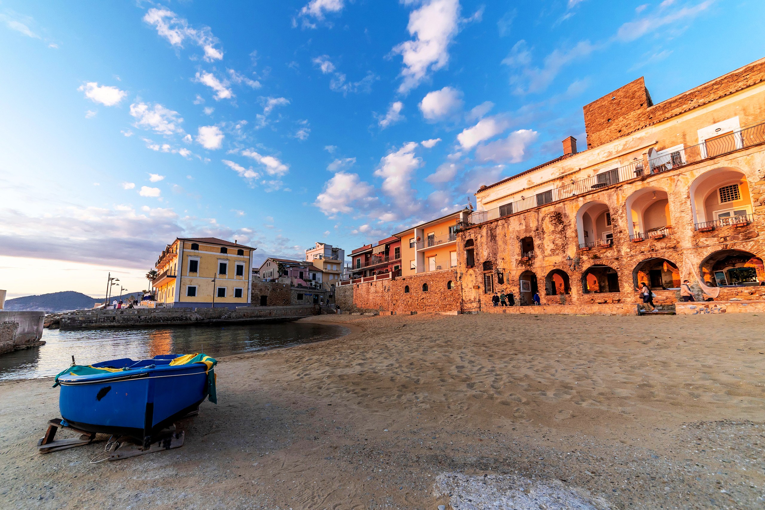 Cilento Coast, Italy, known for its tranquility and beautiful beaches.