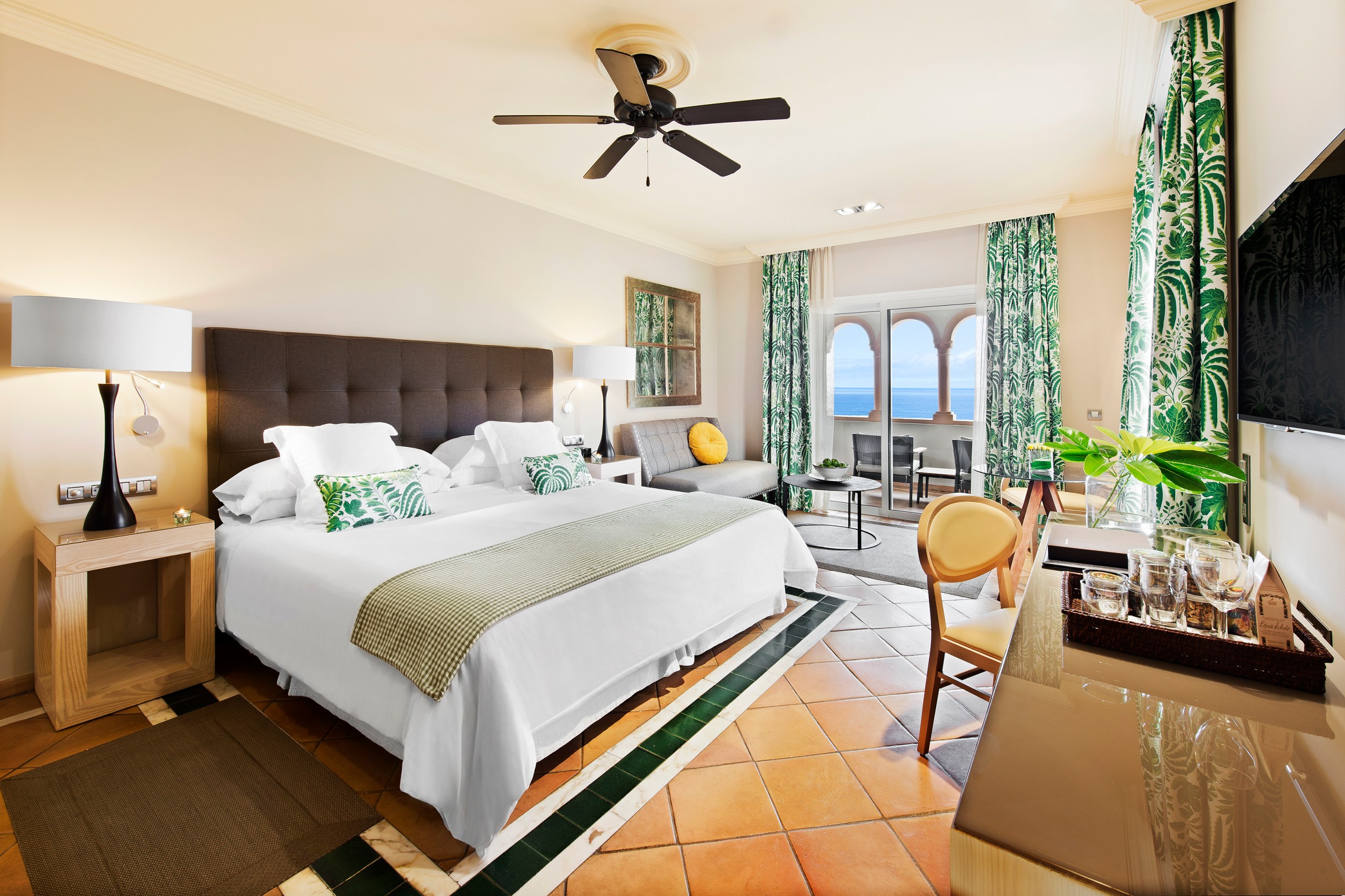 A bedroom at Hotel Bahia del Duque, Tenerife