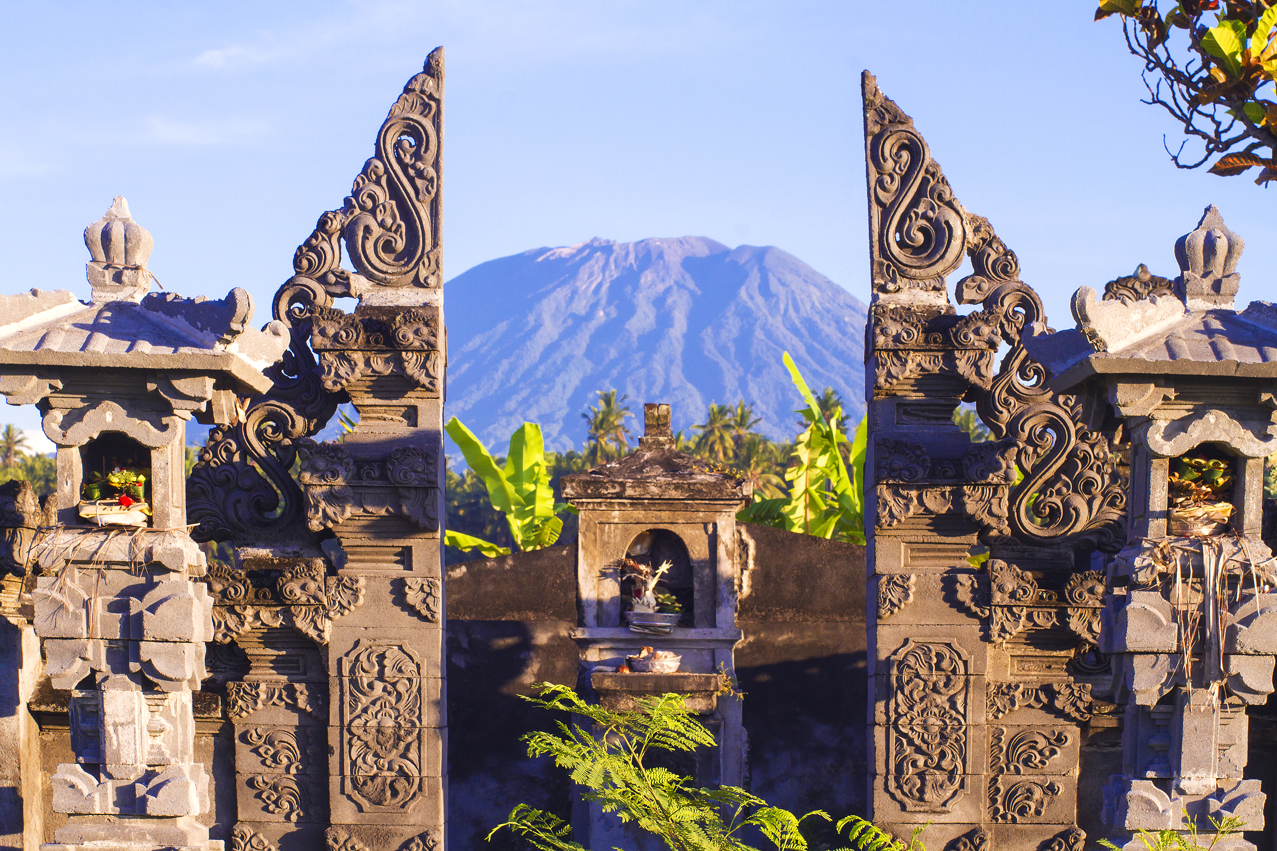Sun-kissed beaches and rich culture in Bali, Indonesia.