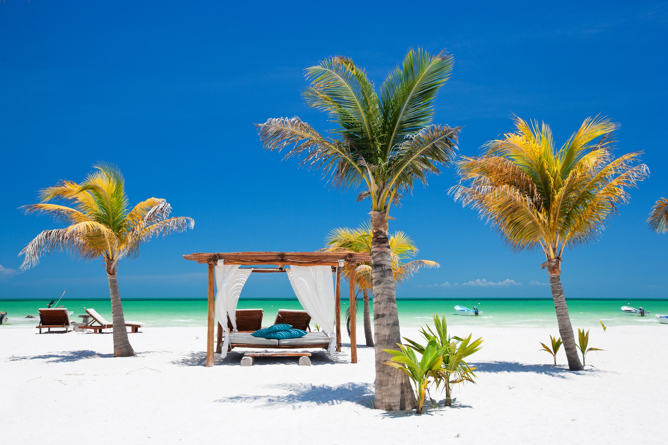 Idyllic Isla Holbox in Mexico.