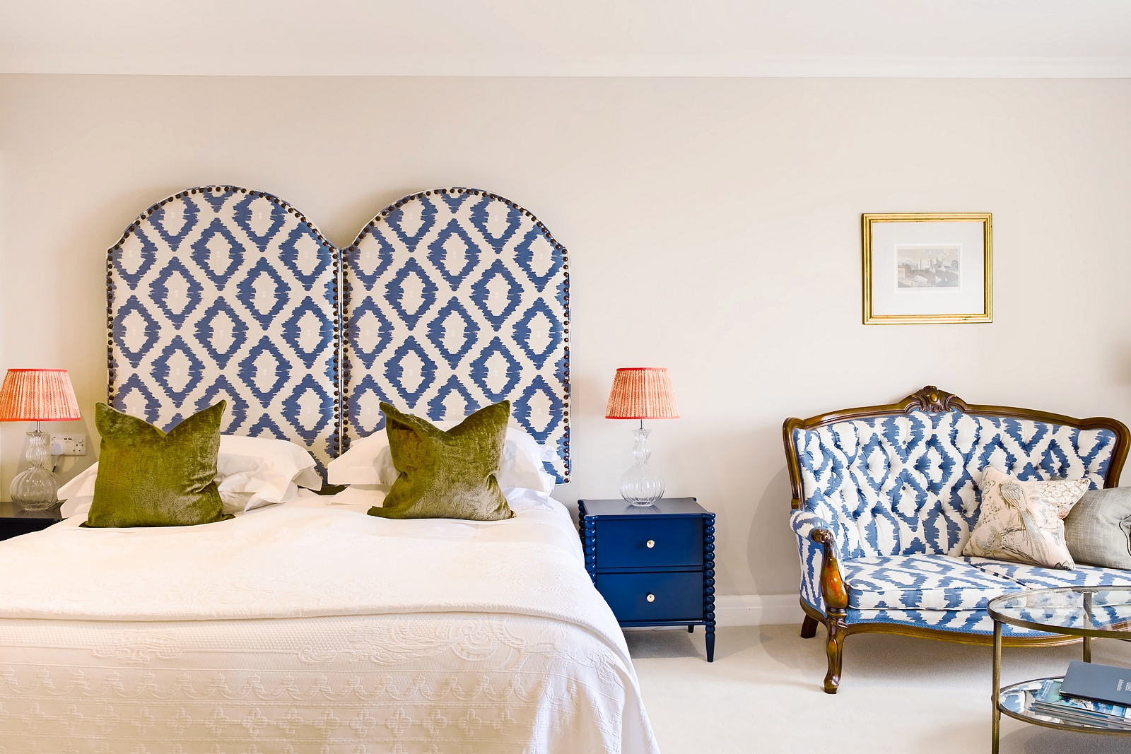 Comfortable accommodations at Manor Town House.