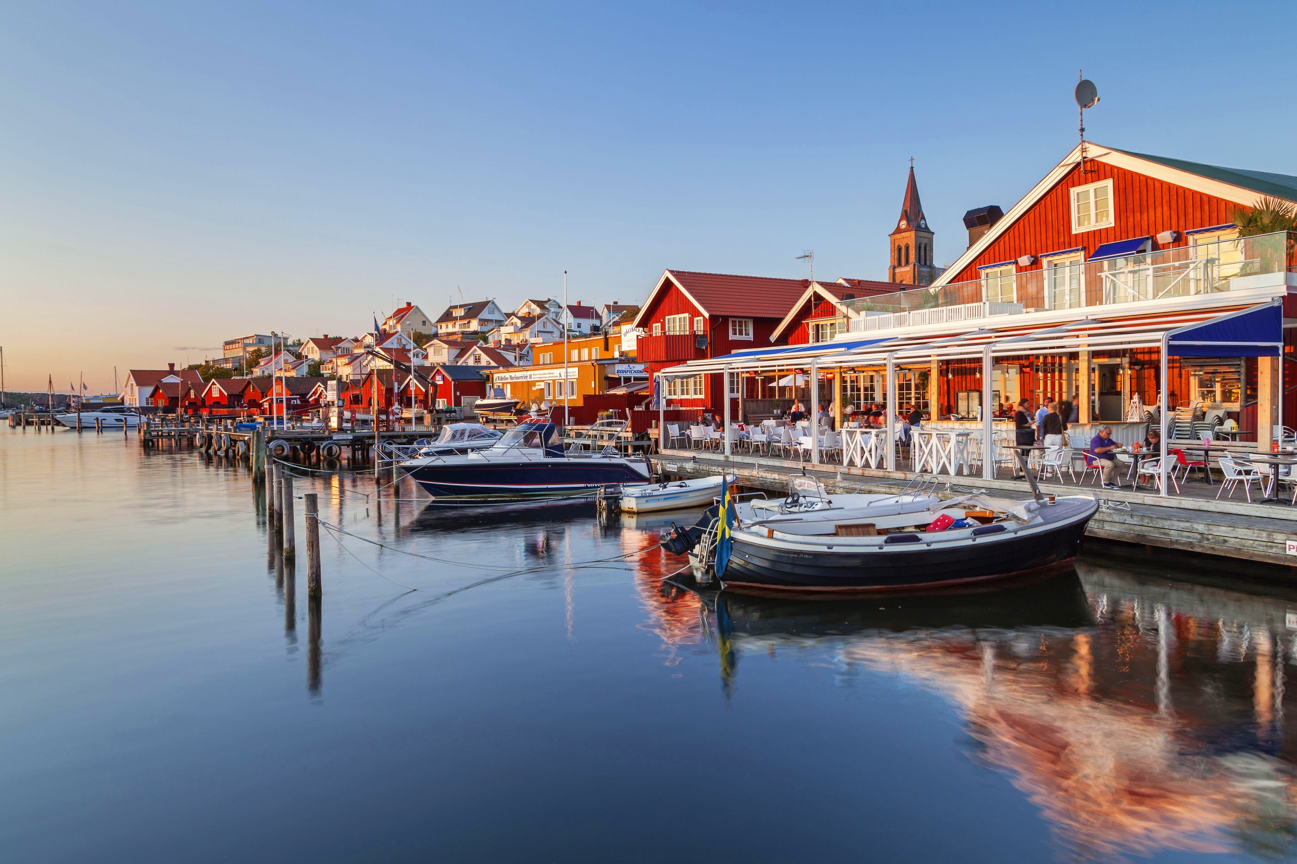 Stunning coastal scenery in Bohuslän, Sweden.